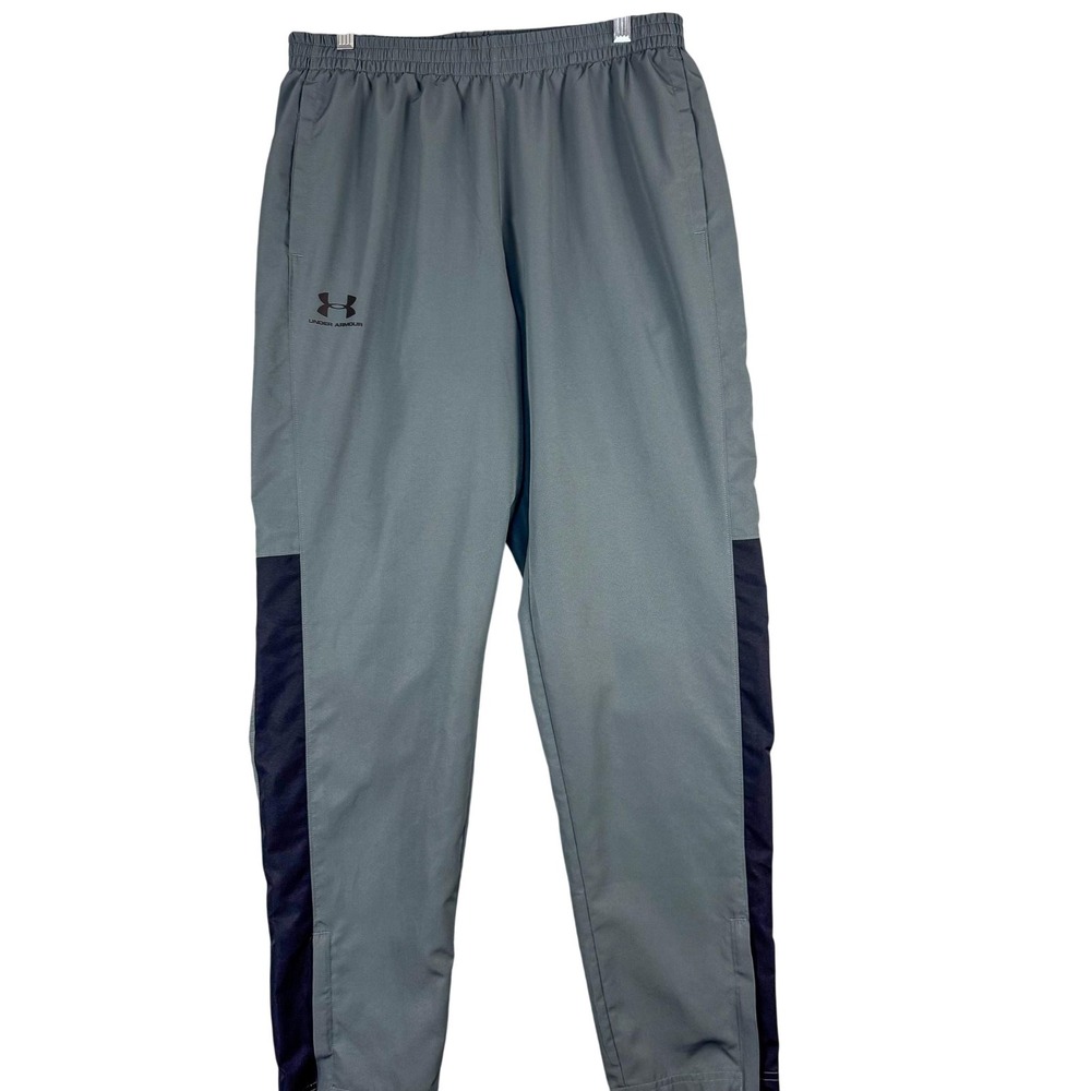 Under Armour Vital Pants‎ Mens Large Gray Loose Fit Running Athletic 1352031